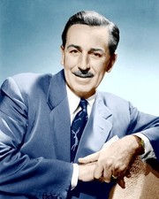 Walt Disney #1 Photo 8X10  COLORIZED