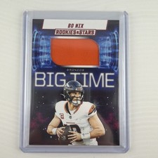 2025 Panini Rookies & Stars - Bo Nix #BT-BNX Big Time Memorabilia (MEM)