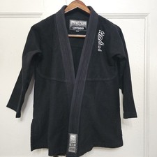 Top Venum Contender Brasileño Jiu-Jitsu Judo Gi Juvenil Talla 32 Negro Solo Combate