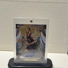 2024-25 Topps Inception - Autograph Jakob Poeltl, #AC-JP Holo Gold 35 /50 (AU)