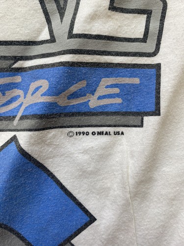 Vintage Motocross 1990 Mike Craig Race Shirt O’Neal Word Force Camel Supercross - 第 7/16 張圖片