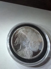 Golden State Mint GSM 1 oz NATIVE AMERICAN BUFFALO Silver Round .999