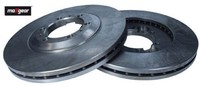 2X Bremsscheibe Maxgear 19-2649 2 Bremsscheiben Vorderachse Vorne