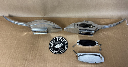 Arlen Ness Rad II Hand Controls, Billet, 5/8 MC, Cable Clutch, Clampless