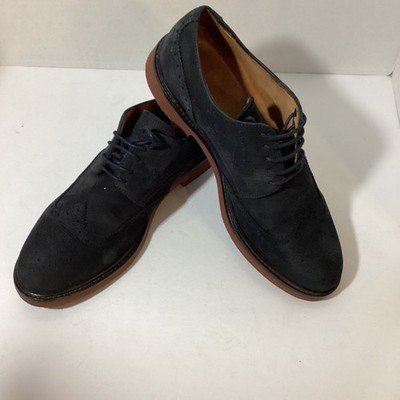 Massimo Dutti	Suede Leather Oxford	Leather	Black	43
