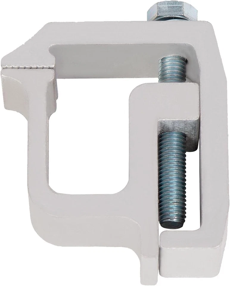 ⭐4 PCS Silver Truck Cap Topper Camper Shell Mounting Clamps Heavy Duty Aluminum Foto 2 de 4