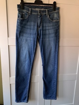 Peckott Denim Herren Jeans Hose, blau Light Stone, W32/L32, Top Zustand 