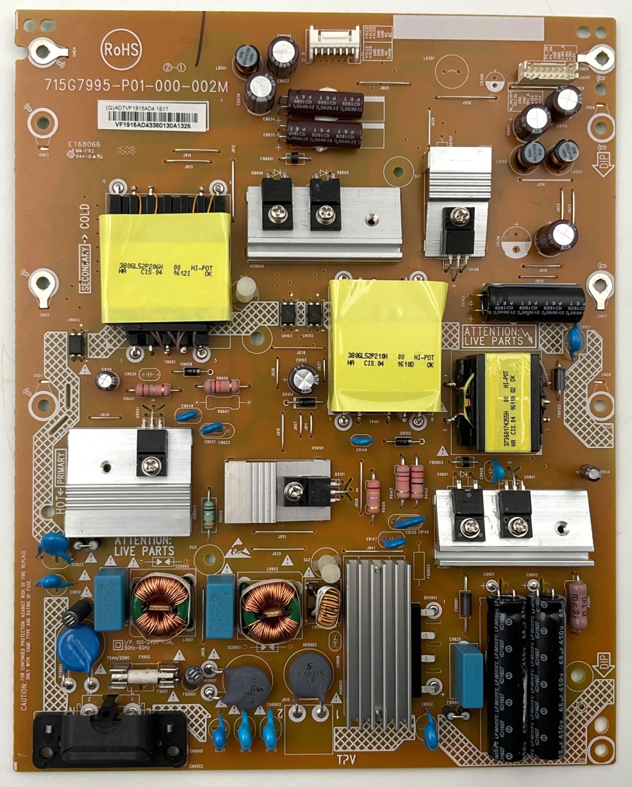 Power Supply Board 715G7995-P01-000-002M LTTETVDS for Vizio 
