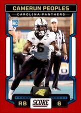 2023 Score - Rookies Camerun Peoples #301 Red