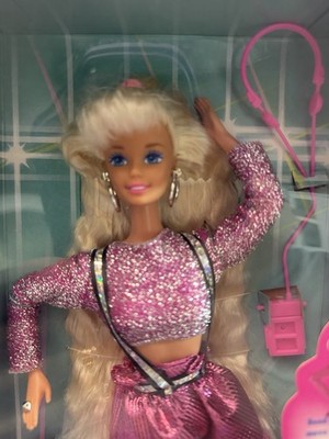 Vintage Mattel NIB 1994 Dance Moves Tang Star Blonde Barbie Doll 13083 NIB