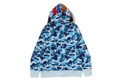 A BATHNIG APE Men's ABC CAMO 2ND APE FULL ZIP HOODIE 1L80115006 b