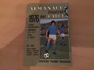PANINI ALMANACCO ILLUSTRATO DEL CALCIO 1976 🇮🇹 COME FOTO