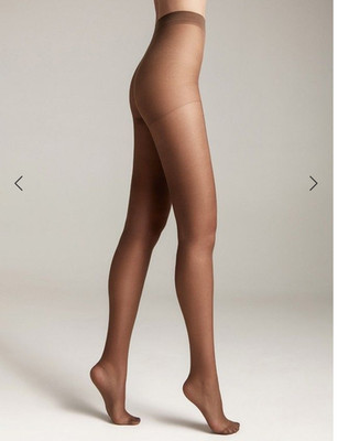 Conte Nuance Tension 15 Pantyhose/Tights L Bronze With FREE Silky Sheers!
