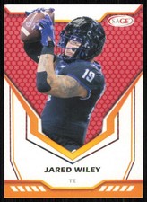 2024 SAGE HIT #165 Jared Wiley Red TCU Horned Frogs
