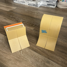 Tech Deck X-Concept Fingerboard Ramp Set 2-Piece Beige 6in Wide