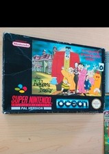 The Addams Family Pugsley’s Scavenger Hunt SNES Super Nintendo PAL Boxed Manual