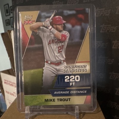 Topps Mike Trout 24/25 Significant Statistics Average Distance #UKSS-4    /25