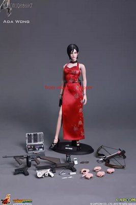 Hottoys Vgm16 Ada Wong 1.0 Re4 Cheongsam Ver. 1/6 30cm Action