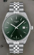 Tissot Ballade 40mm Green Dial Steel Men's Watch T156.410.11.091.00