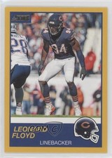 2019 Score Gold Leonard Floyd #328 02wd