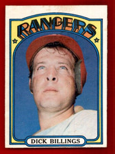 1972 O-Pee-Chee #148 Dick Billings VG BACK ISSUE
