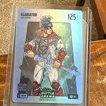 Bo Jackson Battle Arena Gladiator - Roman Anthony Blue Ice Battlefoil