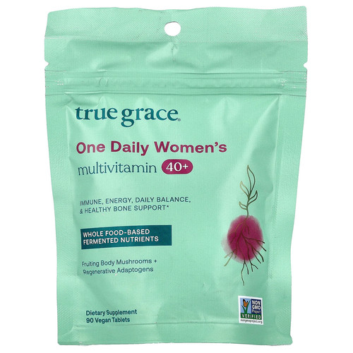 One Daily Women's Multivitamin 40+, 90 Vegan Tablets