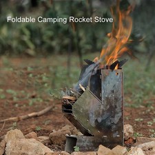 Zusammenklappbarer Edelstahl Holzofen Raketenofen für Outdoor Abenteuer – Bild 19