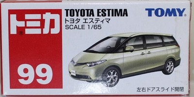 Cellophane tape seal: Tomica 99 Toyota Estima