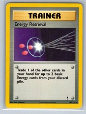 Energy Retrieval Uncommon Legendary Collection 107/110 LP on eBay