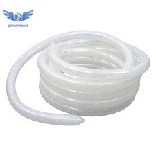Tubo de PVC trenzado reforzado tubo manguera flexible 1" ID × 1-19/64" OD 25 pies