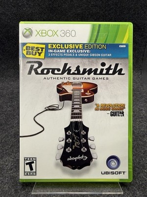 Rocksmith Best Buy Exclusive Edition (Microsoft Xbox 360) With Manual & TESTED