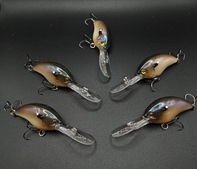 Custom Painted OSP Blitz EX DR KO ''Dō Tora Gill'' (One) Crankbait BKK Hooks