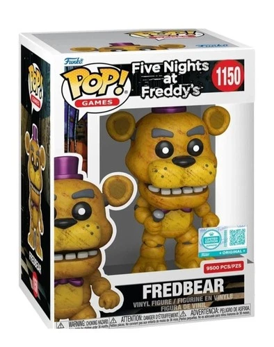Five Nights at Freddy's Fredbear Funko Pop #1150 Entertainment Earth 9500