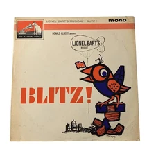 Lionel Bart's "Blitz!" Musical LP Vinyl Record 1962 Original UK Pressing