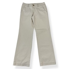 Eddie Bauer Pants Womens 2 Solid Beige Pockets