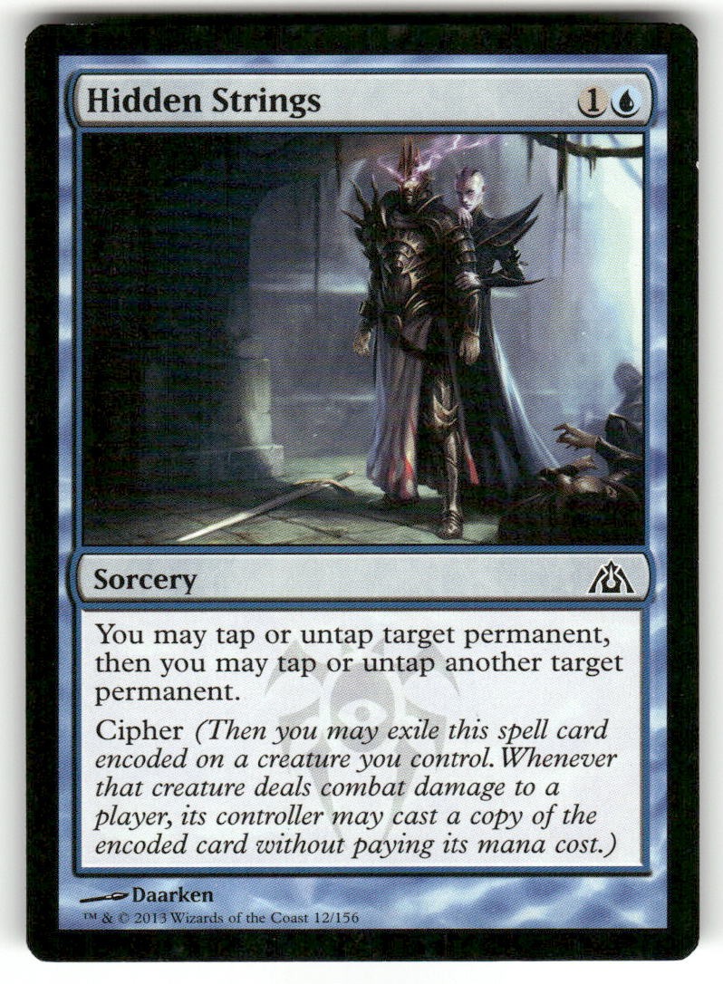 Hidden Strings 12 Common Dragon's Maze Magic: The Gathering Near Mint