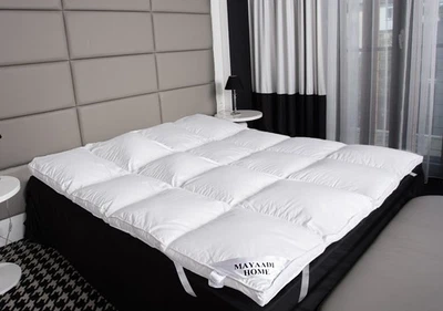 HS71 Matratzenauflage Topper Unterbett 70 % Daunen 30 % Federn 4300g 140x200 cm - Bild 1 von 4