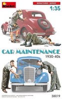 Miniart 38019 1/35 Autowartung 1930-1940Er Bausatz