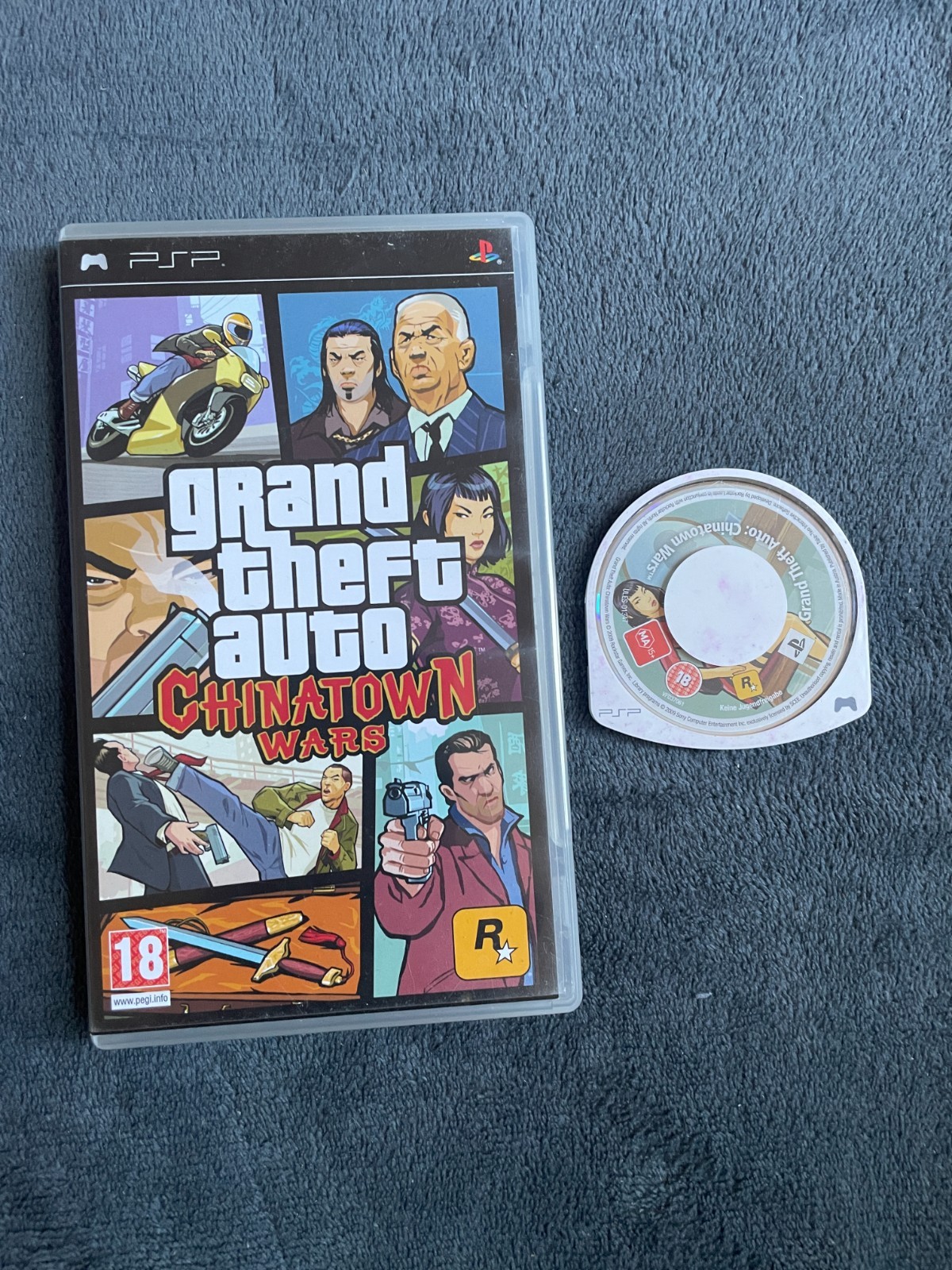 GTA Grand Theft Auto Chinatown Wars sans notice Playstation Portable PSP FR TBE