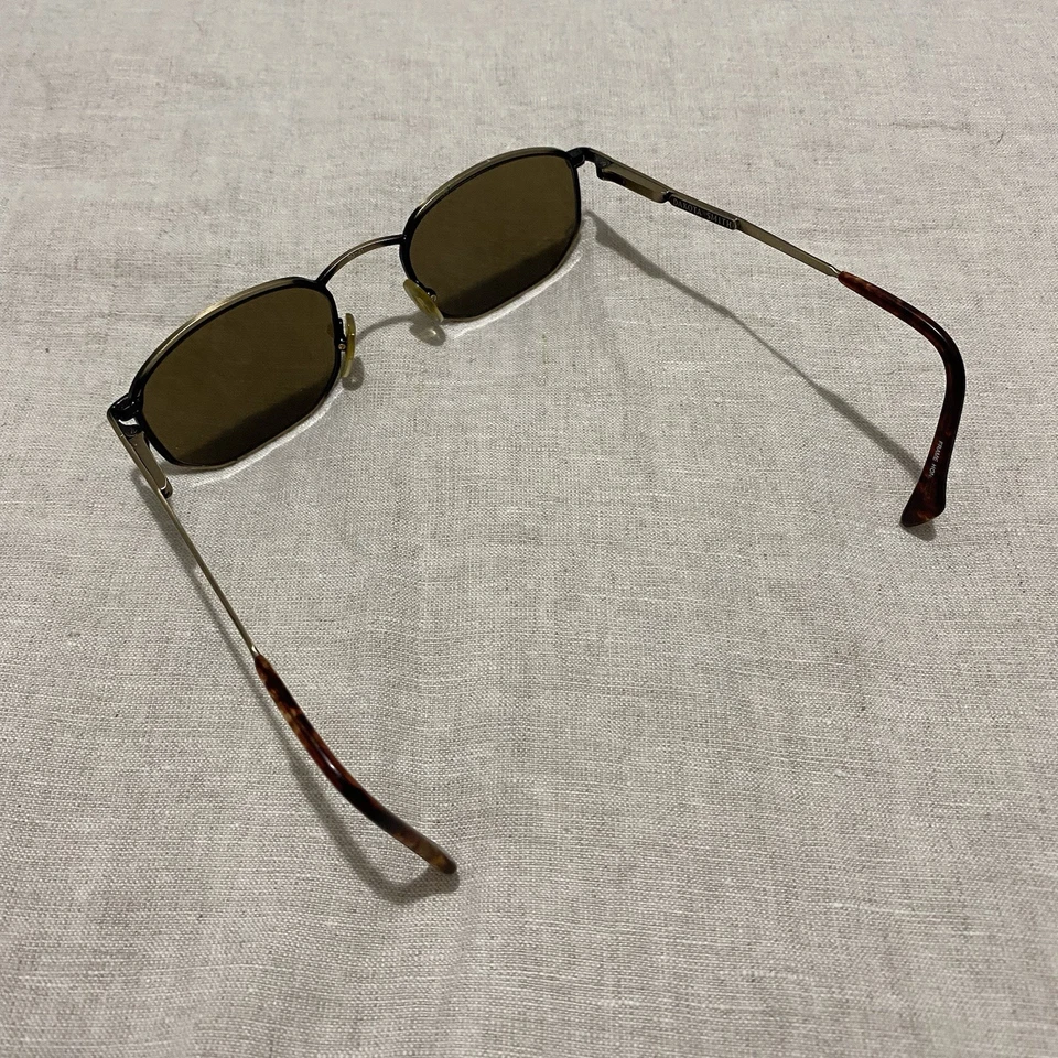 Gafas de sol Dakota Smith vintage años 90 Maverick antiguas doradas unisex raras Foto 3 de 4