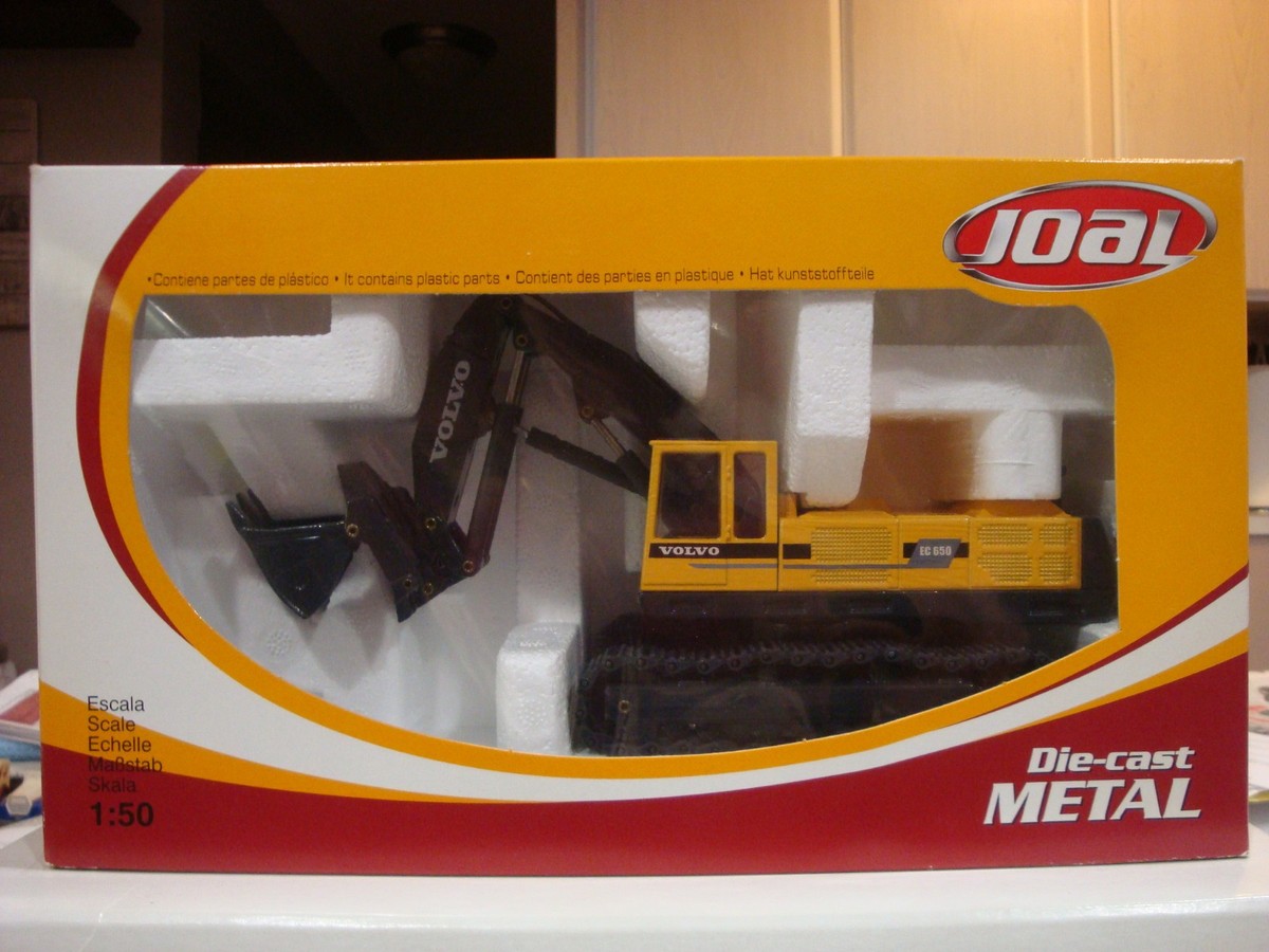 Joal Volvo EC 650 Excavator #172 1:50 Scale Yellow Good++ Box | eBay