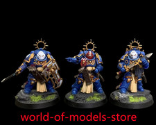 40K Bladeguard Veterans Ultramarines Space Marines pro painted Miniature Army