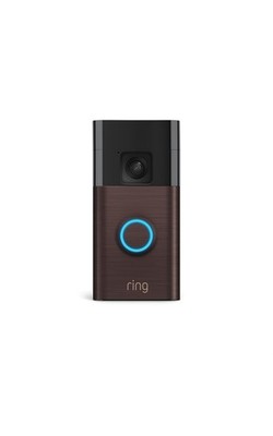 Ring Battery Doorbell, Venetian Bronze + Installation & Setup Service