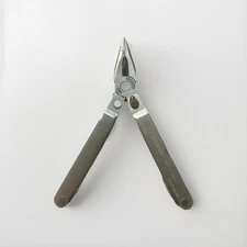 Original Leatherman Super-Tool Portland Oregon  W/Sheath USA 4” Vintage