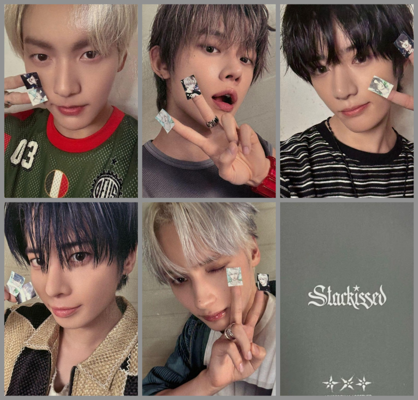 アイドル TXT Starkissed HMV TXT JAPAN 3rd Album STARKISSED HMV Lucky Draw Official Photocard