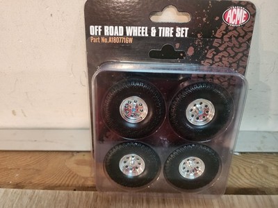 1:18  ACME 35'' MAG WHEEL AND TIRE SET - A1807716W - NEW