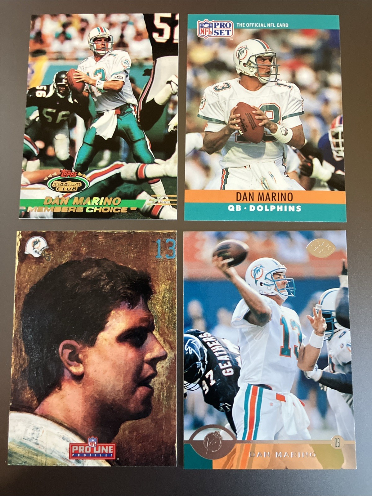 Dan Marino 4 Card Lot