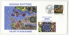 Ngana Nyitting Art of Kevin Bynder Perth FDI pmk First Day Envelope