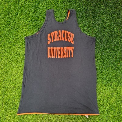 Vintage 70s Champion Syracuse University Tank-Top L 22x27 Reversible